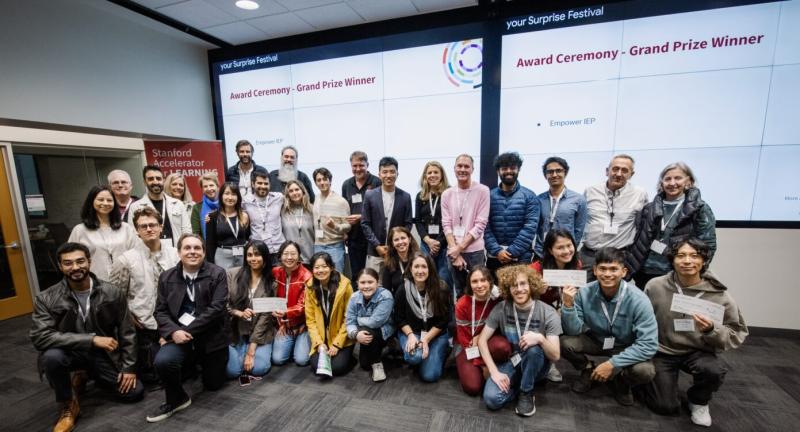 event participants assembled for a photo