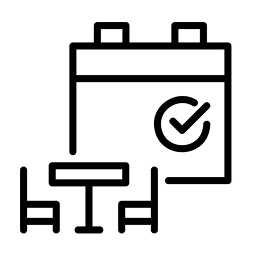 Icon for reserve a room