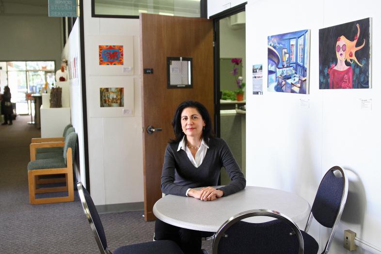 Martha Castellon (Photo by Veronica Weber/© 2016 Palo Alto Weekly)