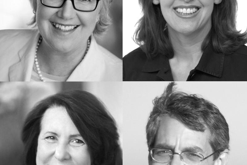 Wendy Mogel, Denise Pope, Madeline Levine and Dave Evans (clockwise from top left) are featured speakers at the Challenge Success event