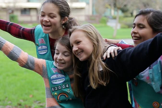 Girl Scouts from California participated in an energy saving course developed with Stanford. (Photo: GLEE)