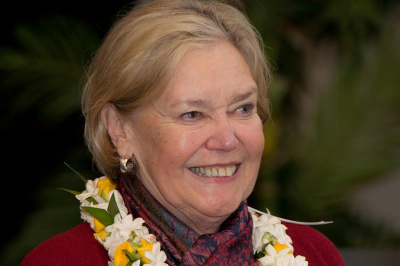 Milbrey McLaughlin worked closely with John W. Gardner to establish the only center that he permitted to bear his name. (Photo by Steve Castillo)