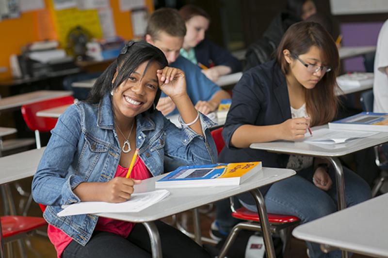 Students in a San Francisco classroom. Photo by Sonia Savio/SFUSD