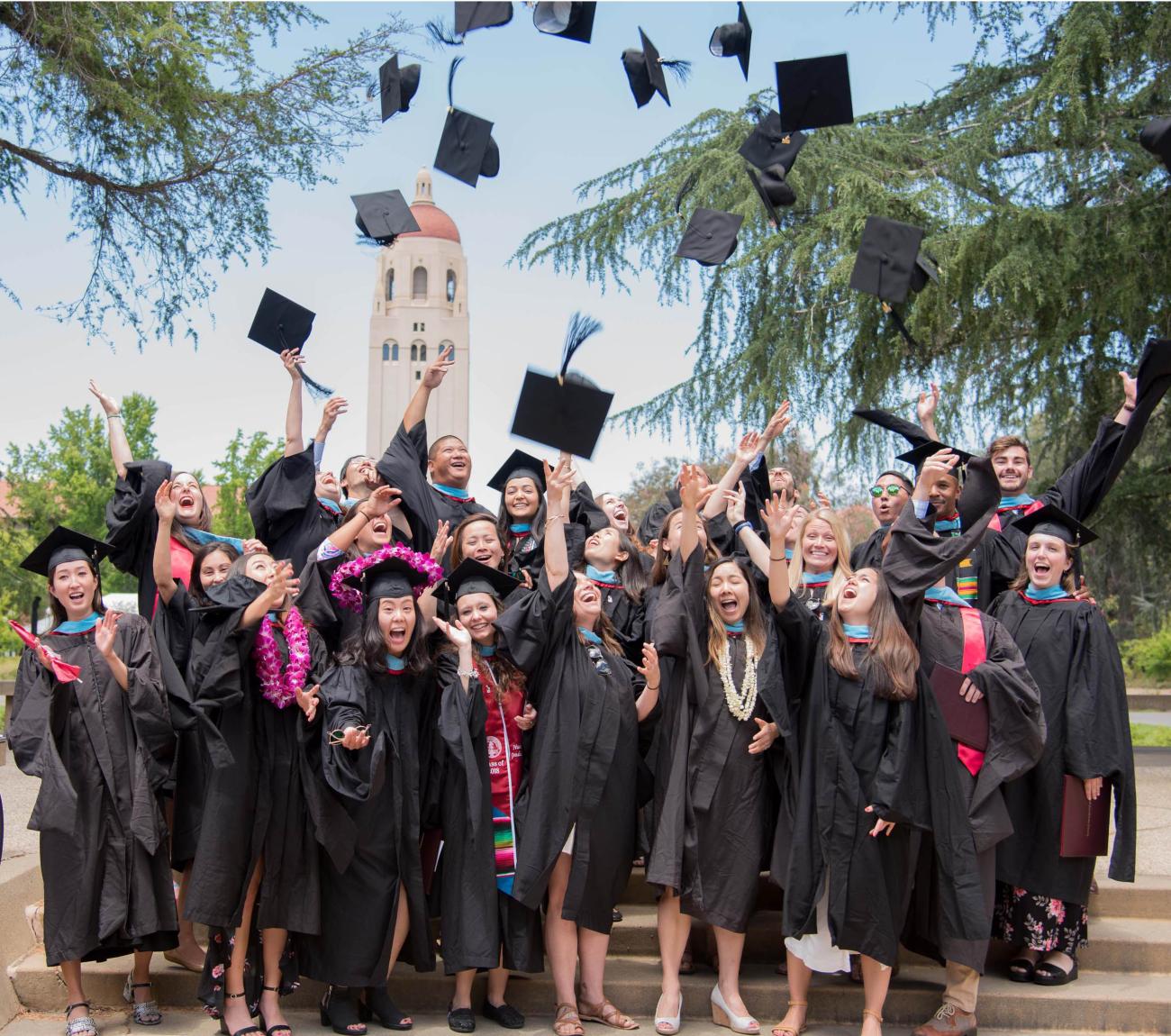 Photo of new GSE graduates