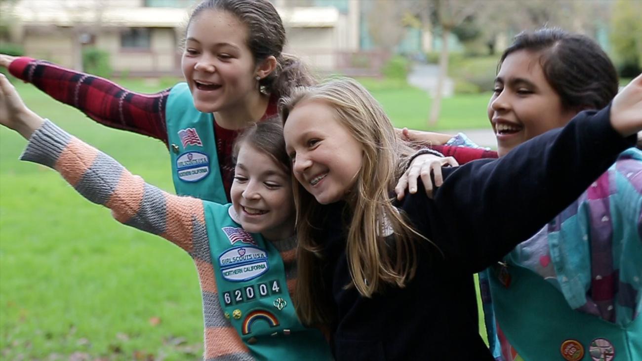 Girl Scouts from California participated in an energy saving course developed with Stanford. (Photo: GLEE)