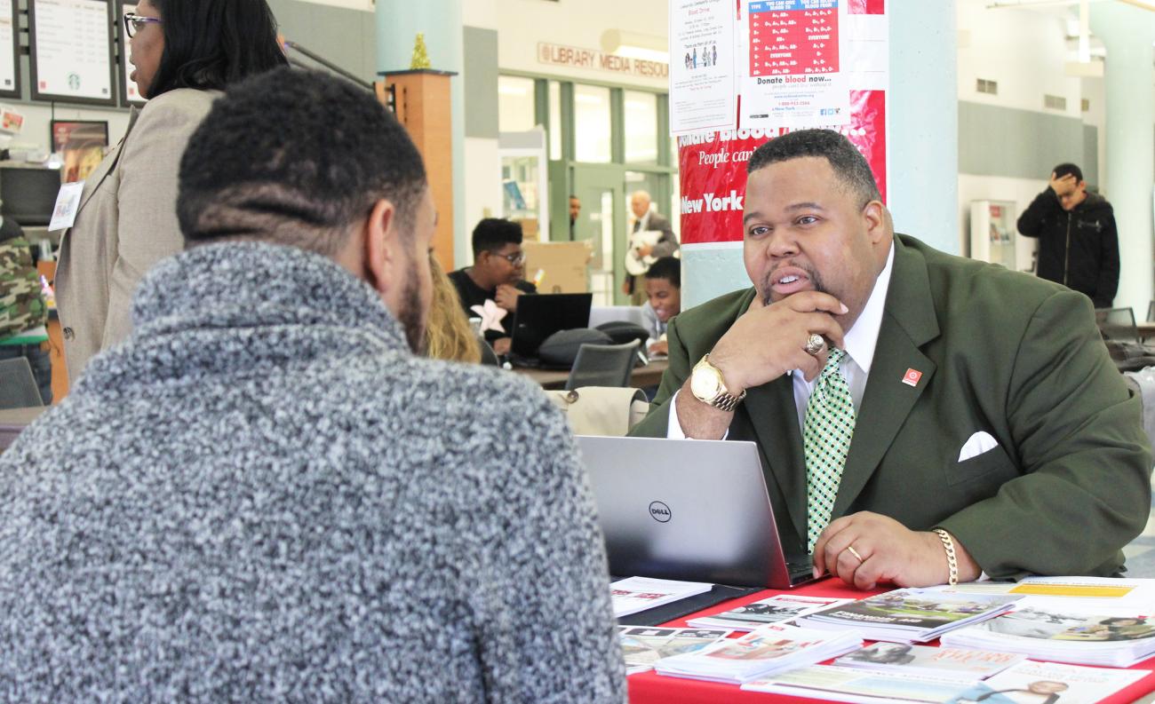 Michael Baston, vice president for student affairs and associate provost at LaGuardia Community College in New York, is one of 40 aspiring leaders selected for the Aspen Presidential Fellowship. (Photo courtesy of LaGuardia Community College)