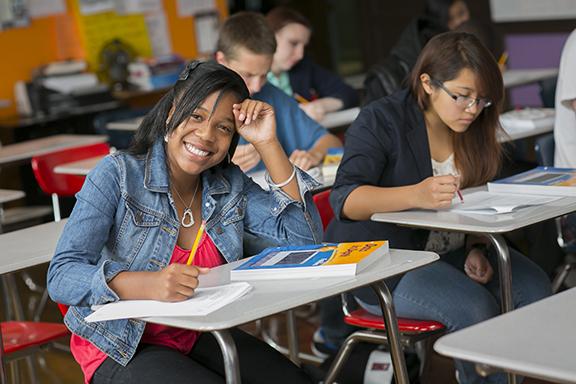 Students in a San Francisco classroom. Photo by Sonia Savio/SFUSD