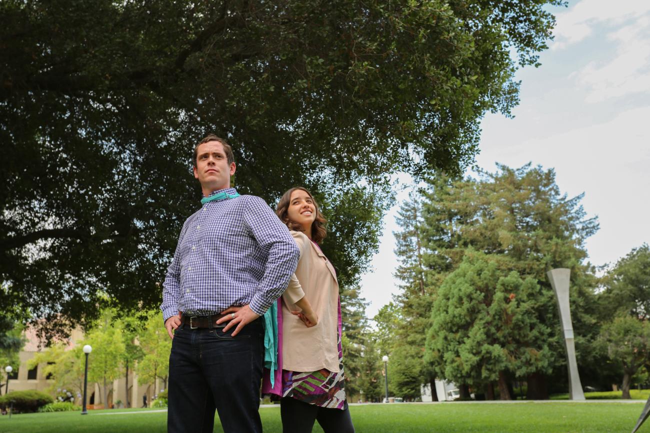 Photo of Seth Trudeau and Mariana Anachoreta Duprat