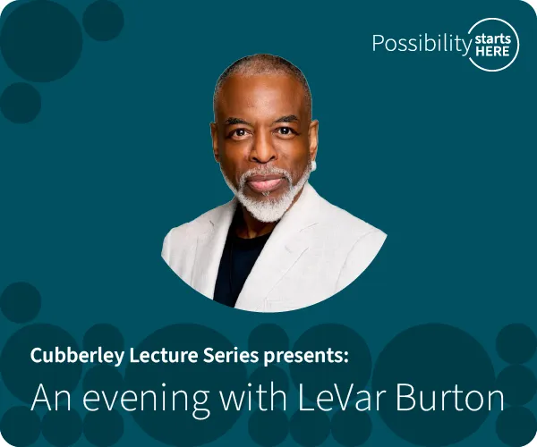 An evening with LeVar Burton