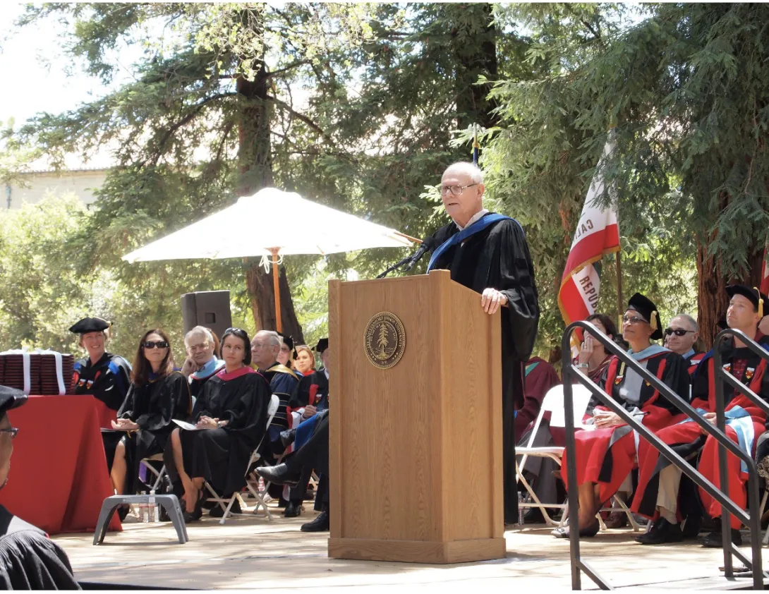 Edwin Bridges at the 2012 GSE Commencement ceremony.